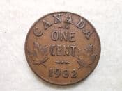 Canada, One Cent 1932, F, CS10840