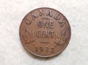 Canada, One Cent 1932, F, CS10872