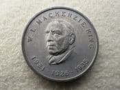 Canada, Shell Oils, 1975 Prime Ministers Token (Mackenzie King), VF, CS11643