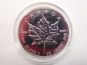 Canada, Silver (.999), 1oz 1994 Maple $5, UNC, OS2191
