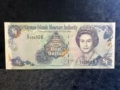 Cayman Islands, One Dollar 2001, EF, BKN2479