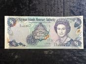 Cayman Islands, One Dollar 2006, AUNC, BKN1740