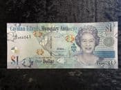 Cayman Islands, One Dollar 2010, AUNC, BKN1739