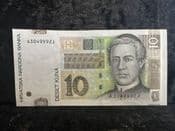 Croatia, 10 Kuna 2001, VF, BKN2003