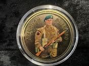 D-Day Forces, Gold Plated Medal (Matelot 1RE Classe), With COA, Stained/Toned, OS869