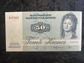 Denmark, 50 Kroner 1972 (1989), EF, BKN2012