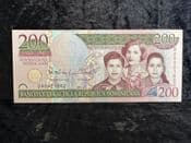 Dominican Republic, 200 Pesos 2013, EF, BKN2029