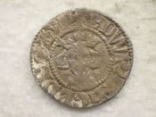 Edward I, Silver Penny, Class 4a (1282-89 AD), London Mint, F Minor Creases, CS14171