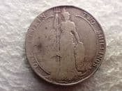 Edward VII, Silver (.925), Florin 1902, Fair, CS13547