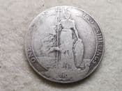 Edward VII, Silver (.925), Florin 1910, Poor, CS11947