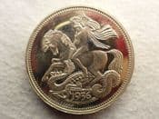 Edward VIII, Modern Fantasy Crown 1936, EF, CS12870