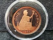 Edward VIII, Replica Pattern Penny 1937, No COA, OS1351