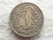 Egypt, 1/10th Qirsh AH1327/4 H (1912), Fair, CS13336