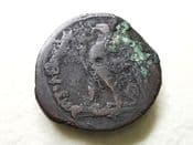 Egypt, Ptolemy VI Philometor (180-145 BC), AE Tetradrachm, Eagle/Head of Isis, AF, CS9390