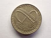 Elizabeth II, £1 Coin 2008 (Comtemporary Forgery), F, CS15094