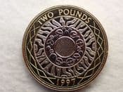 Elizabeth II, 2 Pounds 1997 (Technology), UNC Ex Proof, CS12235