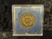 Elizabeth II, 2016 90th Birthday, Gold Plated Medal in Case, OS883