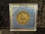 Elizabeth II, 2016 90th Birthday, Gold Plated Medal in Case, OS886