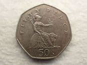 Elizabeth II, 50 Pence 2008 (Britannia), Lower Mintage, F, CS12596