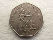 Elizabeth II, 50 Pence 2008 (Britannia), Lower Mintage, F, CS12614