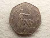 Elizabeth II, 50 Pence 2008 (Britannia), Lower Mintage, VF, CS12934