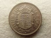 Elizabeth II, Halfcrown 1962, EF, CS14156