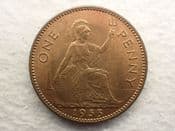 Elizabeth II, One Penny 1953 (Scarcer Year), EF, CS12740