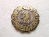 France, 20 Centime Shop Token, F, CS10289