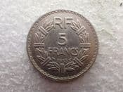 France, 5 Francs 1935, VF, CS14436