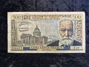 France, 500 Francs 1954, VG, BKN2068