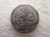 France, Two Francs 1993 (Jean Moulin), VF, CS14373