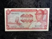 Gambia, 5 Dalasis (1972-86), AEF, BKN2066