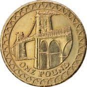 GB, £1, 2005 (Menai Bridge), Circulated, Choose Quantity