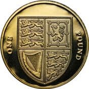 GB, £1, 2009 (Royal Shield), Circulated, Choose Quantity
