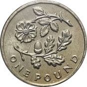 GB, £1, 2013 (Oak & Rose), Circulated, Choose Quantity
