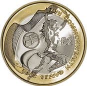 GB, £2 2002, Commonwealth Games (England), Circulated, Choose Quantity