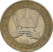 GB, £2 2008, Olympic Handover to Beijing, Circulated, Choose Quantity