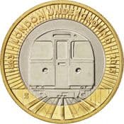 GB, £2 2013, London Underground Train, Circulated, Choose Quantity