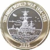 GB, £2 2015, The Royal Navy, Circulated, Choose Quantity