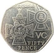 GB, 50p 2006, VC Awards (Medal), Circulated, Choose Quantity