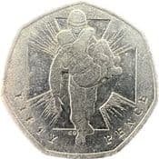 GB, 50p 2006, VC Heroic Acts (Soldier), Circulated, Choose Quantity