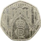 GB, 50p 2023, The Coronation of King Charles III, Circulated, Choose Quantity