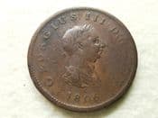 George III, Halfpenny 1806, Fair, CS10494