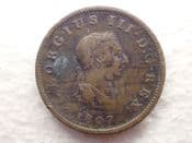 George III, Halfpenny 1807, AF, CS12495