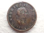 George III, Halfpenny 1807, Fair, CS12884