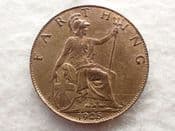 George V, Farthing 1925, GVF, CS12503
