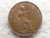George V, Farthing 1925, GVF, CS13315