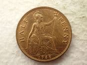 George V, Halfpenny 1936, EF, CS14243