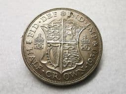 George V, Silver (.500), Halfcrown 1930 (Scarce Year), VF, CS7131