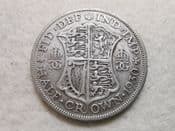 George V, Silver (.500), Halfcrown 1930 (Scarcer Year), Fair, CS10442